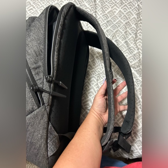 Used Incase backpack/Grey-has “National basketball players association” patch main image 7